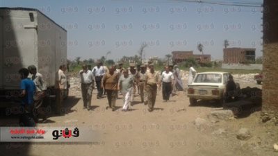 بالصور.. مخالفات فورية للتعدي على الأرض الزراعية بالفيوم