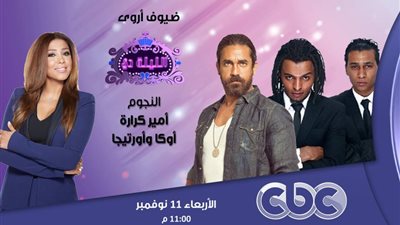 الأربعاء.. أمير كرارة وأوكا وأورتيجا ضيوف «الليلة دي»