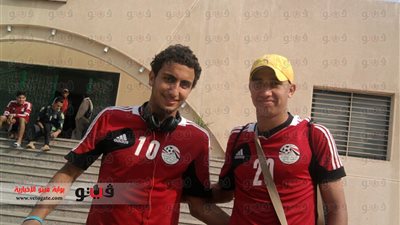 وردة في تدريبات منتخب الشباب و