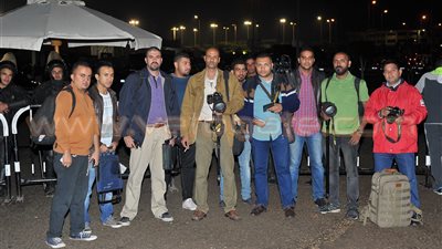 بالصور.. أزمة بدخول أعضاء مجلس إدارة المقاصة والمصورين بتروسبورت