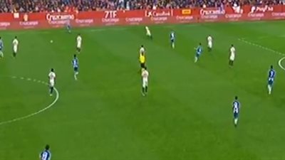 أشبيلية يتأخر بهدف أمام إسبانيول بالشوط الأول (فيديو)