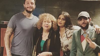 أحدث ظهور لـ«سمية الألفي» في عيد ميلاد أحمد الفيشاوي (صور)