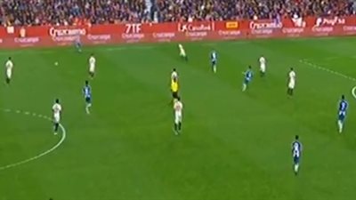 أشبيلية يخطف فوزا قاتلا أمام إسبانيول 2 / 1 (فيديو)