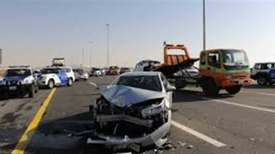 إصابة شخص بحادث تصادم 3 سيارات بمحور صلاح سالم