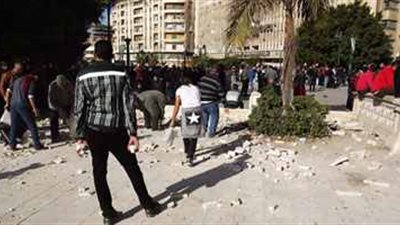 تجدد الاشتباكات بين الأمن وطلاب الإرهابية بالإسكندرية