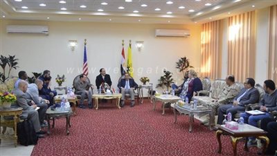 زيارة وفد من الكونجرس الأمريكي لشمال سيناء