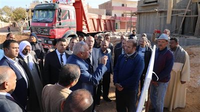 استكمال إنشاء المجمع الإسلامي بمدينة موط فى الوادى الجديد | صور