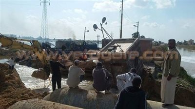 الأمطار تتسبب في نفوق الدجاج وسقوط بوابة فلسطين بالإسكندرية