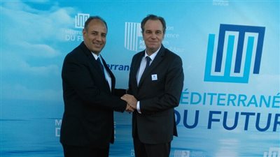 محافظ الإسكندرية يطلق مبادرة عاصمة البحر المتوسط الثقافية من فرنسا