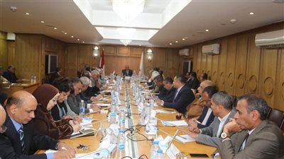 محافظ قنا يعقد المجلس التنفيذي للمحافظة| صور