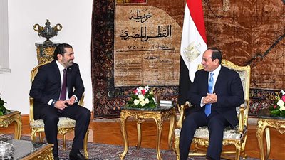 كواليس توحيد الصف اللبناني بالقاهرة.. السيسي يبحث مع «عون» تطورات الأوضاع السياسية في بيروت.. يستضيف الحريري بالاتحادية.. ويؤكد أهمية الحفاظ على استقرار لبنان وإعلاء المصلحة الوطنية