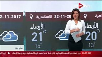 الأرصاد: طقس مائل للبرودة والقاهرة تسجل 20 درجة (فيديو)