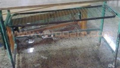 بالصور.. المياه تغرق مدرسة في «بولاق الدكرور» وتهددها بالانهيار