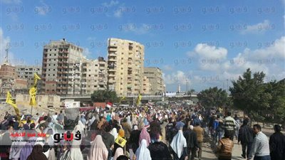 تفريق مسيرة للإرهابية أمام جامع يحيى شرق الإسكندرية