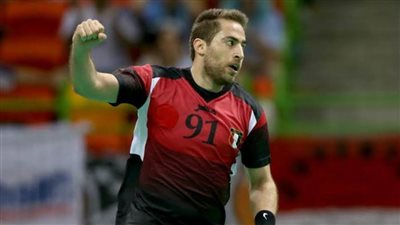 محمد سند أفضل لاعب في مباراة مصر وأنجولا بالبطولة الإفريقية لليد