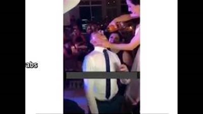 نهاية مروعة لعريس دخل في تحد مع عروسته (فيديو)