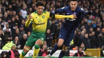 تشكيل مباراة توتنهام ونوريتش سيتي في الدوري الإنجليزي
