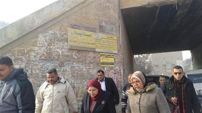 نائب محافظ القاهرة تتابع تطهير مصرف الرشاح | صور