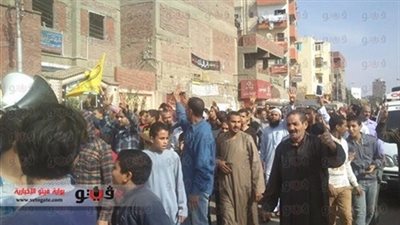 أمن القليوبية يفض مسيرة للإرهابية أمام مجلس مدينة الخانكة