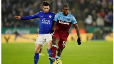 ليستر سيتي يفوز على وست هام 1/4 بالدوري الإنجليزي