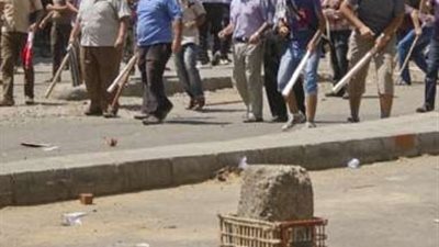 اشتباكات عنيفة بين الأمن والإرهابية بالسوق التجاري في 