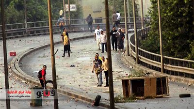 إصابة أمين شرطة بجسر السويس