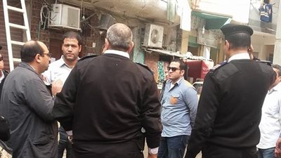 إزالة التعديات على صهريج المباهما الأثري بالإسكندرية