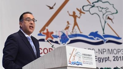 مصطفى مدبولي في مؤتمر التنوع البيولوجي: قضايا البيئة أولوية لمصر.. و100 شاب يشرفون على المحميات الطبيعية.. العالم يحتاج 25 مليون كيلو متر من الطرق في 2050.. وإستراتيجية 2030 لمواجهة تغيرات المناخ