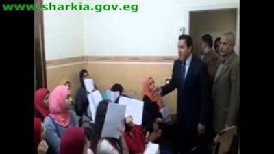 بالفيديو.. محافظ الشرقية يتهم المدرسين بتحريض الطلبة على التظاهر
