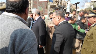 حريق يلتهم عقارًا بالمنوفية