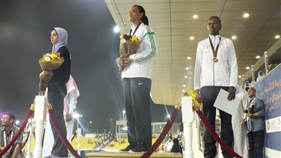 وديان عبدالحميد تُحرز برونزية البطولة العربية لألعاب القوى بقطر