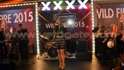 بالصور.. نيكول سابا تتألق في إحياء الحفل السنوي لأحد البنوك الخليجية