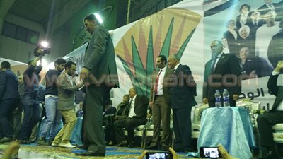 بالصور.. اختلاف بين أعضاء «في حب مصر» بمؤتمرها في شبرا