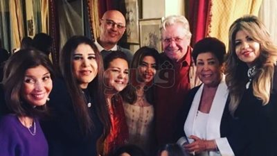 نجوم الفن في عيد ميلاد منة حسين فهمي (صور)