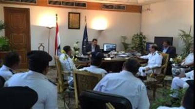 بالفيديو.. مدير أمن الإسكندرية يجتمع مع قيادات المرور