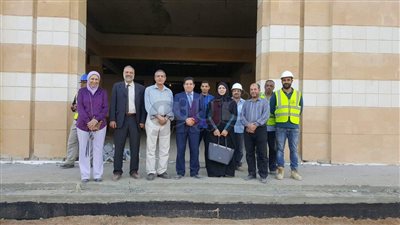 مجلس طب الأسنان بنات الأزهر يتفقد مبنى الكلية الجديد