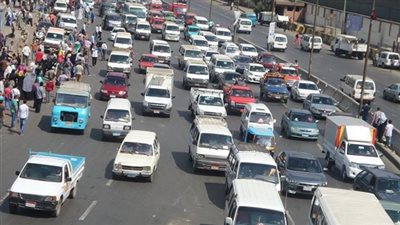 القضاء على ٨٠٪ من التكدس بمداخل شبرا الخيمة بعد كوبرى الشرقاوية