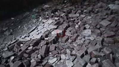 إصابة ربة منزل سقطت عليها شرفة منزل في الشرقية