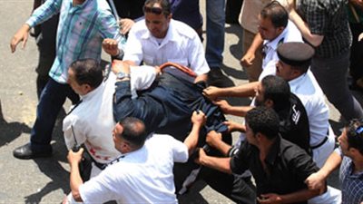 نظر تجديد حبس متهمي اشتباكات 