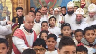 الأنبا ابرآم يترأس الاجتماع الدوري لكهنة الفيوم