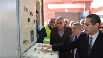 بتكلفة ١٣ مليون جنيه:محافظ الغربية يفتتح مشروع الصرف الصحي لعزبتي طه وأم الستين (صور)