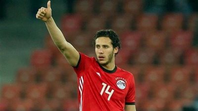 رمضان صبحي وأكرم توفيق يقودان المنتخب الأوليمبي أمام تونس
