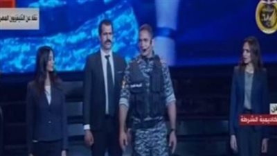 أمير كرارة يقدم قصة الشهيد البطل وائل طاحون في الاحتفال بعيد الشرطة الـ68