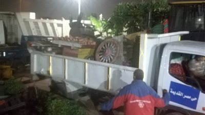 غلق مصنع لتصنيع عربات اليد بمصر القديمة