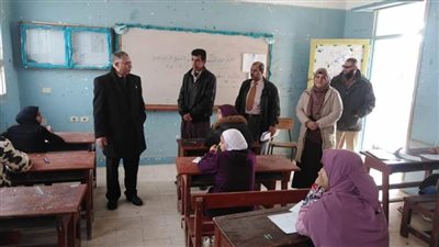 وكيل تعليم شمال سيناء يتابع آخر امتحانات الشهادة الإعدادية