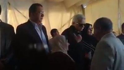 مرتضى منصور يعنف زادة ومقلد بسبب الدعاية (فيديو)