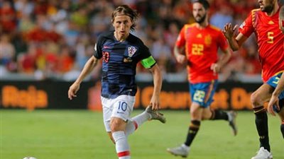 إسبانيا يتعادل مع كرواتيا سلبيا في الشوط الأول