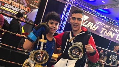 «مروان وإياد» العزازي يحصدان جوائز الملاكمة الأمريكية