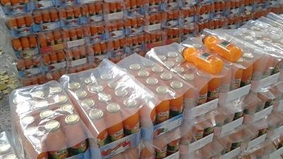 ضبط 560 عبوة عصير منتهية الصلاحية في قنا