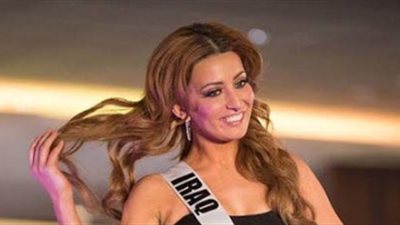 ملكة جمال العراق تثير ضجة بالبكيني في مسابقة ملكة الكون (صور)